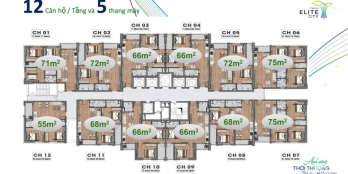 Chung Cư Cao Cấp Tecco Elitecity Thịnh Đán,Thái Nguyên