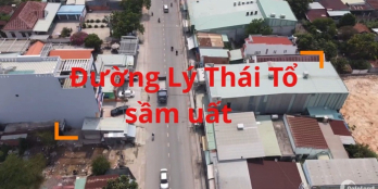 BÁN KHU NHÀ GÓC 2 MẶT TIỀN ĐƯỜNG LÝ THÁI TỔ