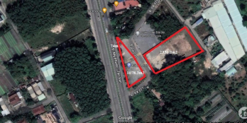 Bán đất 3 mặt tiền đường Mỹ Phước Tân Vạn, Thủ Dầu Một giá ngộp