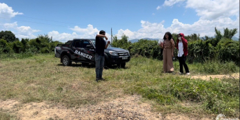 Bán 9 sào đất xã Hồng Thái, đất có sẵn cây ăn trái nằm cạnh sông Lũy cực mát