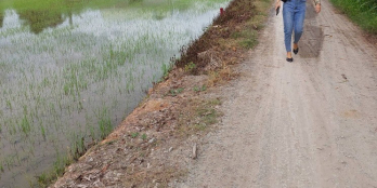 Bán đất tại Đường Quốc Lộ 818, Đức Huệ,  Long An diện tích 1,115m2  có thổ sẵn g