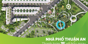 Bán nhà phố xây sẵn thuận an Bình Dương