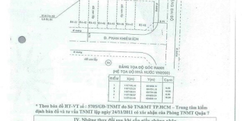 CẦN BÁN GẤP ĐẤT PHÚ GIA 1.  PHÚ MỸ HƯNG P.TÂN PHONG Q7