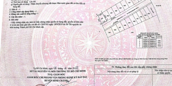 Đất nền sổ đỏ, MT đường nguyễn Hữu trí, 3ty/ lô, SHR, XD tự do, Công chứng ngay