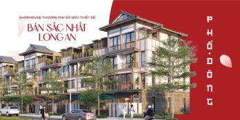 Shophouse thương mại sầm uất đường 3/2 bật nhất Long An nằm cạnh KDT Vingroup