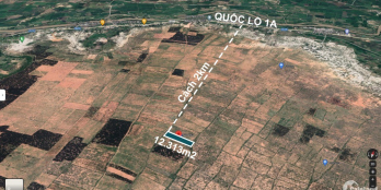 Bán lô 2 mặt tiền đường xã Hồng Thái, sổ đẹp, gần khu dân cư QL1A