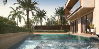 Dinh thự nổi Rivus ElieSaab 900m2 vip nhất VN,Bến du thuyền Hồ bơi riêng mỗi căn