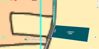 Bán lô đất mặt tiền đường, gần dân cư và quốc lộ, xã Hồng Thái, 682 triệu