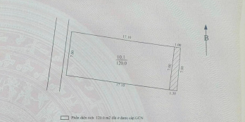 Bán đất mặt đường Vĩnh Hưng - Hoàng Mai, ô tô đỗ cửa, DT 120m2, MT 7m