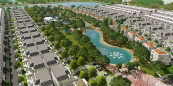 Bán Biệt Thự Song Lập, Góc 2 mặt tiền đường chính, vị trí đắc địa nhất dự án.