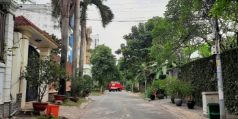 Bán đất mặt tiền nội bộ Trần Não,DT 8,2x40 NH 8.6m CN 300m2 GPXD 7 tấm Giá 45 tỷ