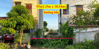 Đất 93m2 ngay khu công nghiệp Hòa Mạc giá công nhân.