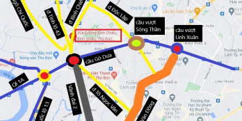 Đất nền phân lô Mt Bình Chiểu. Ngay cầu vượt Gò Dưa. Hàng mới 2022