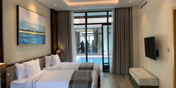 BÁN BIỆT THỰ XÂY SẴN FULL NỘI THẤT NẰM CẠNH SÂN GOLF VỪA VIEW BIỂN SỔ HỒNG