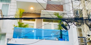 Bán gấp nhà 3 lầu sân thượng mặt tiền đường số P4 Q4