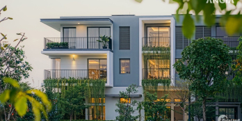 ?Nhà phố biệt lập theo phong cách resort - Thanh toán trước 1, 5 tỷ ( 25% )