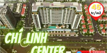 Căn hộ cao cấp Chí Linh Center nằm ngay trung tâm đô thị Chí Linh Vũng Tàu