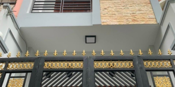 Nhà MỚI, HẺM XE HƠI THÔNG – p.Phú Thuận Quận 7 – chưa đến 100tr/m2