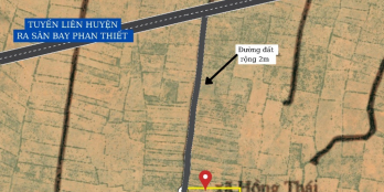 [VỊ TRÍ ĐẸP] Bán lô cách liên huyện ra Sân bay chỉ 700m. LH : 0901119499