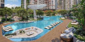 Căn hộ 2PN 67m3. 4.4 tỉ hướng Đông Nam, view hồ bơi, phân khu thấp tầng