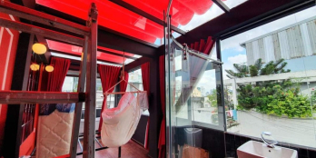 Nhà hem xe hơi 60m2 ,1trêt 4 lâu  ,doanh thu 50 Triệu/th ,Nguyễn Trải Q1.