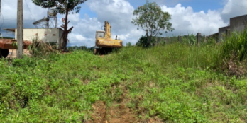 Mảnh đất vuông vắn siêu đẹp. Mặt tiền đường nhựa vào Topview sẵn thổ cư