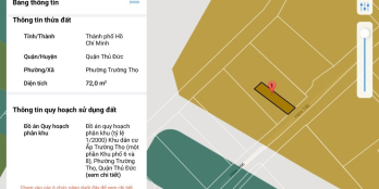 Bán đất đường 11, Trường Thọ, Thủ Đức, diện tích 4.2 x 17.5m SHR