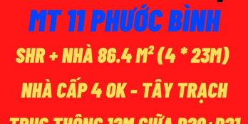 BDS Hùng Vĩ Land [NC] 7.8 tỉ 87m²(4x23m) MT đường 11 Phước Bình Q9 14/07/2022