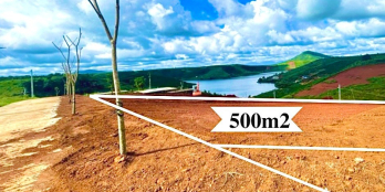 đất bảo lộc view hồ, 500m2 sổ riêng giá F0
