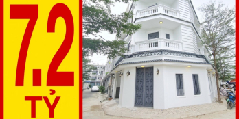 BIỆT THỰ GÓC 2 MẶT TIỀN KHU DÂN CƯ PETECHIM HUỲNH TẤN PHÁT NHÀ BÈ 7x12M