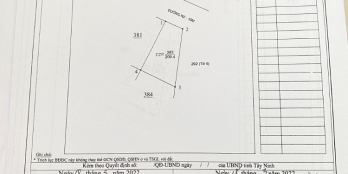 Đất nền xây dựng tự do tại thành phố tây ninh