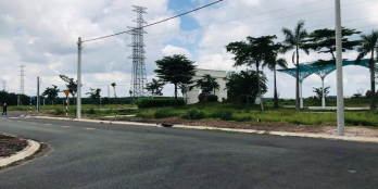 Đất nền quốc lộ 13-Bàu Bàng Bình Dương,Cam đoan giá rẻ nhất, có sổ full thổ cư