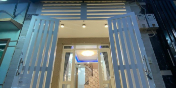 Nhà đẹp 1 trệt 2 lầu mặt tiền hẻm Kho B đường Đặng Nhữ Lâm, Thị trấn Nhà Bè