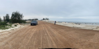 446m2 lô góc 3 mặt tiền đất nền mặt biển Hải Ninh Quảng Bình có thể tách sổ