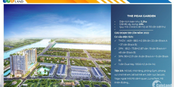 Căn hộ The Peak Garden Q7 giá chỉ từ 1.7 tỷ 1PN 50m2- 2.7 tỷ 2PN 70m2
