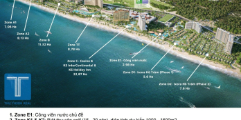 Biệt thự view trực diện biển, tổ hợp nghỉ dưỡng 5* Ixora Hồ Tràm Strip, golf, ca