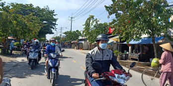 Bán đất đường Tỉnh Lộ 7 1 sẹc 200m tới TH Trung Lập Hạ