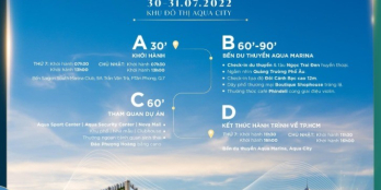 TRẢI NGHIỆM CUNG ĐƯỜNG SÔNG ĐẾN AQUA CITY LIÊN HỆ NGAY