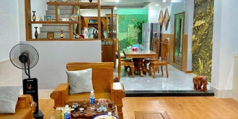 Hiếm, nhà Nguyên Hồng kế Bình Thạnh, hẻm xe hơi, 4 tầng chỉ 6,3 tỷ (TL)