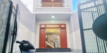 Nhà 4x25m, 1 trệt 2 lầu sân thượng, đường Đào Tông Nguyên, Phú Xuân Nhà Bè