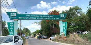 Đất thổ cư mặt tiền nhựa 32m, DT 15x35m, Chỉ 10 tỷ, Cách sân bay Long Thành 6km