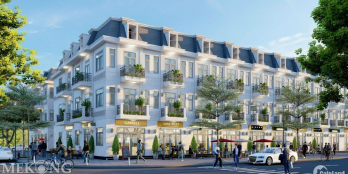 Shophouse 3 lầu đường 24m KĐT 5A, Đã có sổ từng căn. Giá chiết khấu 4 tỷ/ căn.