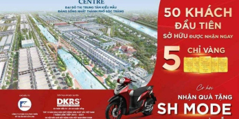 Mua Nhà nhận vàng, trúng xe SH trong KĐT 5A giá chỉ từ 3,1 tỷ/ căn SHR
