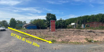 879tr (5x35 sẵn thổ cư, bao chi phí sang tên). khu dân cư bàn cờ DT783 vào 30m