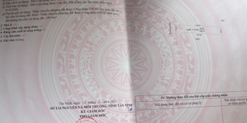 Xoay tiền bán gấp lô 469tr 5x30 Cách Quốc Lộ 22B 500m Dân Cư Đông Đúc