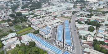 Bán dự án nhà mặt tiền trung tâm TP Dĩ An ,đường Nguyễn Thị Khắp