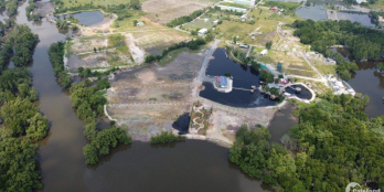 Đất nhà vườn view sông Thị Vải, xã Long Thọ 2 mặt tiền 1000m2, 3.7 tỷ