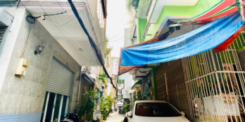 QUẬN 10, 1 CĂN RA MẶT TIỀN NGUYỄN KIM, P6, HẺM XE HƠI, 45m2, 5 TẦNG, 11 TỶ3 (TL)