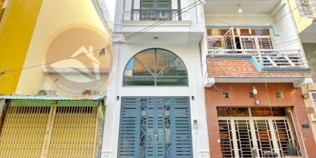 BÁN NHÀ PHỐ LỬNG 3 LẦU MẶT TIỀN ĐƯỜNG SỐ CHỢ TÂN MỸ, P. TP, Q7