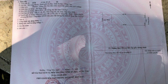 Bán lô đất sổ riêng , dt 398 m2 có 80m thổ . Giá chỉ 7 triệu /